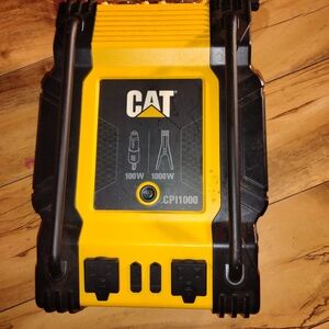 CAT Yellow and Black Power Inverter
